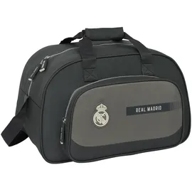 Safta Real Madrid 3. Team 24/25 - Sporttasche, Rucksack, ideal für Kinder verschiedener Altersgruppen, bequem und vielseitig, Qualität und Widerstandsfähigkeit, 40 x 23 x 24 cm, grau, M, Lässig