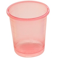 Body Products Medi-Inn+ Medikamentenbecher, 240 Stück, Farbe: rot)