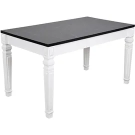 Hti-Living Küchentisch 160 x 75 cm grau