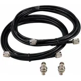 Omnitronic Antennenkabel TNC-Set 5 m Schwarz