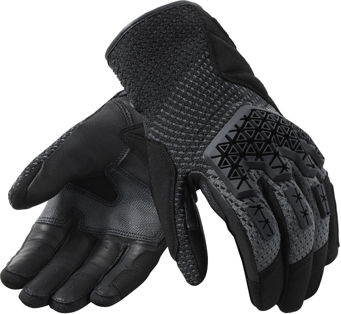 Revit Offtrack 2 Motorfiets handschoenen, zwart, 3XL