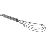 Gravidus Schneebesen Edelstahl Tellerbesen silberfarben