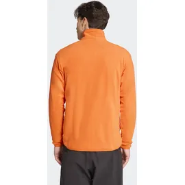 adidas Multi Essentials Fleece Mit Durchgehendem Reißverschluss Orange XL