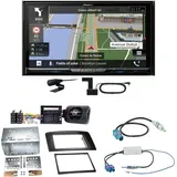 Pioneer AVIC-Z930DAB USB DAB+ MP3 Navigation CD Einbauset für Mercedes ML W164