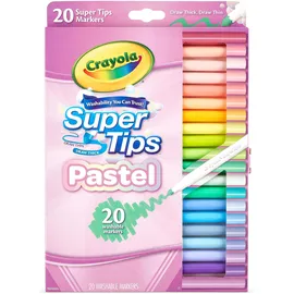 Crayola Pastel Super Tips Filzstifte 20 St. 20 Farben