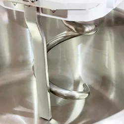 vaiotec EASYLINE Teigknetmaschine 30 kg, 50 Liter, mit aufklappbarem Rührwerk und abnehmbarem Kessel, 1 Geschwindigkeit, 400V