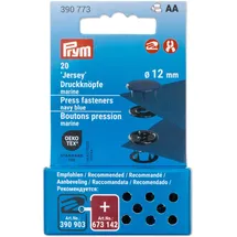 Prym Jersey, 12 mm, marine, kompatibel mit dem Vario Creative Tool