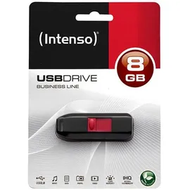 Intenso Business Line 8GB schwarz/rot
