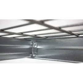 AR Schwerlastregal Metall 180x120x45 cm grau