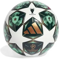 ADIDAS Ball UCL 24/25 Knockout Stages Kids J350, WHITE/SHAGRN/SSLIME, 5