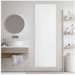 LuxeBath Heizkörper Zimmerheizung Wandheizkörper Designheizkörper, Weiß 604x1800mm Mittelanschluss weiß