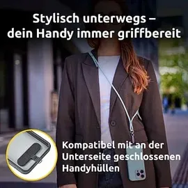 Intenso Handykette – 60W, 480 Mbps, Nylon, PD3.0 QC4.0, 1,65 m, größenverstellbar, grün