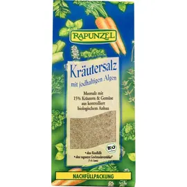 RAPUNZEL Kräutersalz jodiert mit 15% Kräutern & Gemüse bio 500g