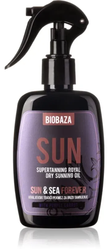 BIOBAZA Sun Trockenöl zur Unterstützung der Bräune 250 ml