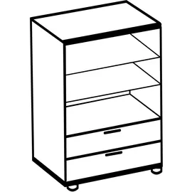 WIMEX Easy Plus Kleiderschrank 81 x 40 x 140 cm weiß