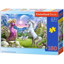Castorland My Friend Unicorn,Puzzle 180 Teile