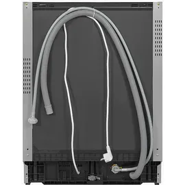 Exquisit EGSP2112-EB-030E Einbau-Geschirrspüler (teilintegrierbar, 598 mm breit, Inox)