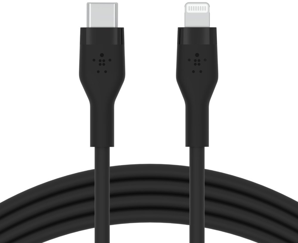 Belkin Flex USB-C auf Lightning Kabel Schwarz USB-C auf Lightning 1m