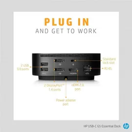 HP USB-C G5 Essential Dock 72C71AA#ABB