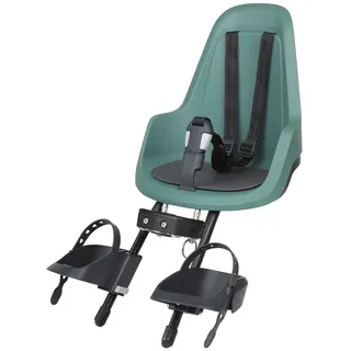 Bobike Go Mini Fahrrad-kindersitz Für Rahmen - Green - Max 15 kg