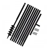 vidaXL Hand-Erdbohrer mit Griff 100 mm