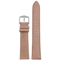 Fossil Uhrband Wechselarmband LB-ES4196 Ersatzband ES4196 Uhrenarmband Leder 18 mm Beige