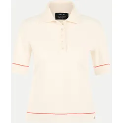 Poloshirt gestrickt Beige 38