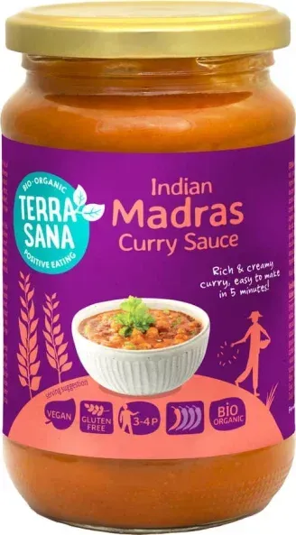 Terrasana Indische Madras Currysauce bio