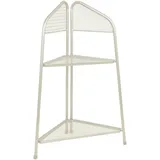 Garden Pleasure Eckregal Ekko 48 x 27 x 100 cm Beige