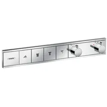 Hansgrohe RainSelect Thermostat Unterputz für 4 Verbraucher, chrom