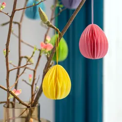 REMEMBER Baumschmuck Oval - 6-tlg. - 3 verschiedene Farben - klassischer Baumschmuck