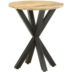 vidaXL Beistelltisch : Größe - 48x48x56 cm, Material - Mango Massivholz