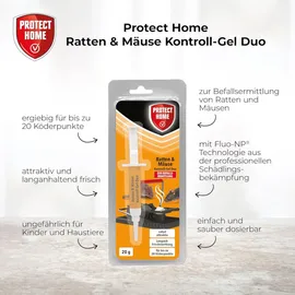 Protect Home Ratten & Mäuse Kontroll-Gel Duo 20 g