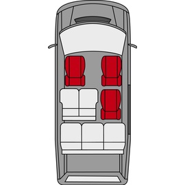 Walser Autositzbezug Modulo Highback Einzelsitzbezug 1-teilig