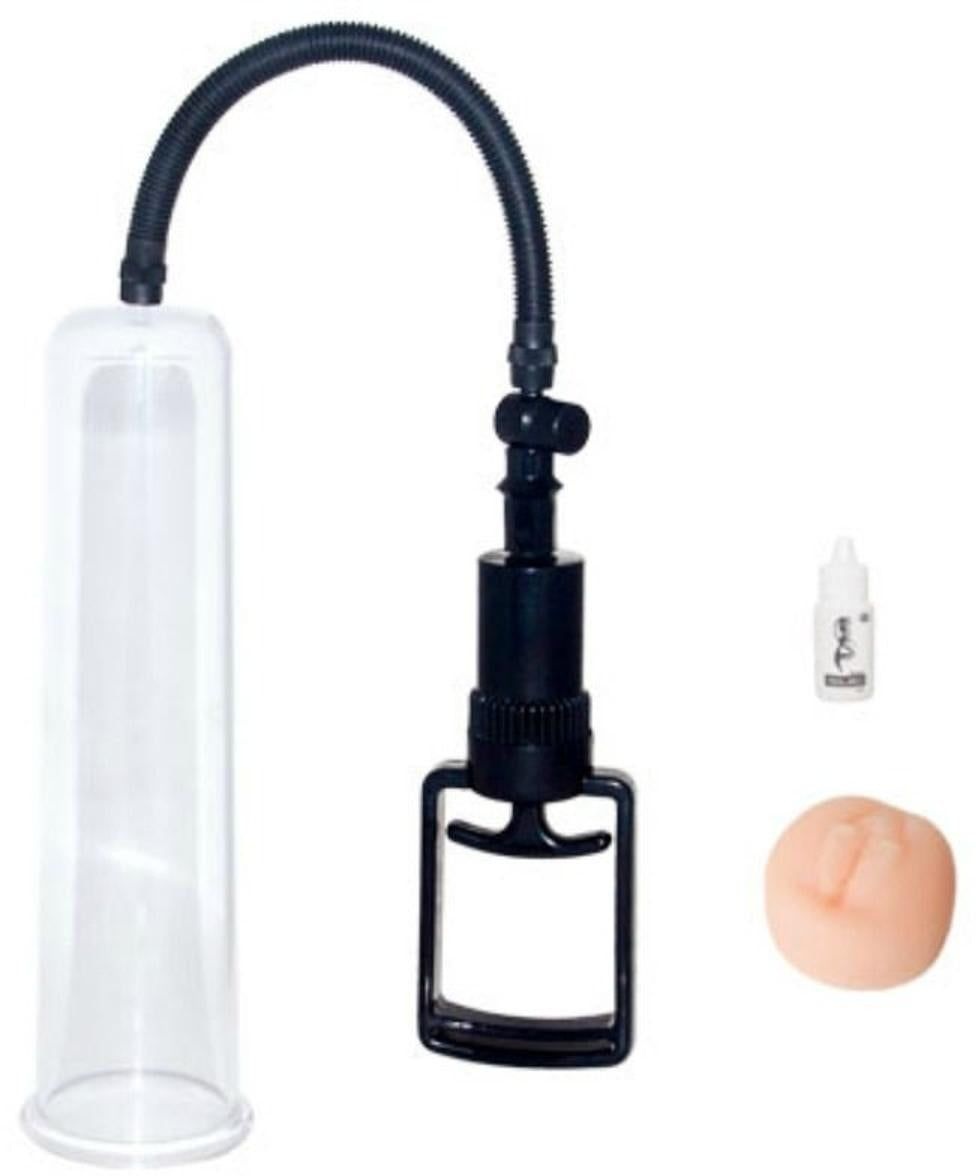 Penispumpe mit Öffnung in Vaginaoptik | Hochwertige Materialien Baile Pumpe 1 St schwarz