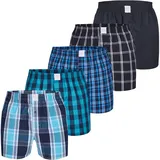 MG-1 Boxershorts Classics kariert XL 5er Pack