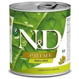 Farmina N&D Dog Prime Wildschwein & Apfel - Nassfutter für Hunde - Dose