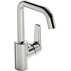 Hansa Waschtischarmatur Hansapolo 51542293 chrom, seitlich bedient, ohne Ablaufgarnitur