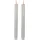 AM Design LED-Kerze Stabkerze 24,5 cm weiß