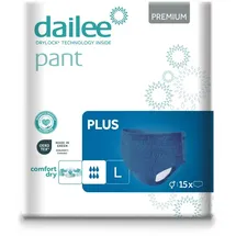 drylock Dailee Pant Premium Plus Blue L 15 St.