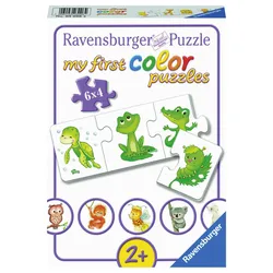 Puzzle Mein erstes Farbpuzzle Tiere