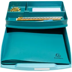 Exacompta 11133D 6x Briefablage Combo Styli, Skandi - Bleu givré