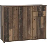 Forte Kommode Faik Holzoptik Vintage Braun