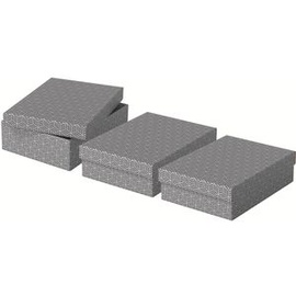 Esselte Home Aufbewahrungsboxen 8,0 l grau 26,5 x 36,0 x 10,0 cm