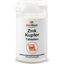 Karl Minck Zink 15 mg + Kupfer Tabletten 100 St.