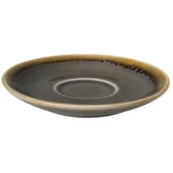Gastronoble Olympia Kiln Untertassen Rauch | 11,5cm | Porzellan | 12 Untertassen