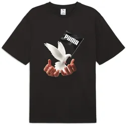 PUMA x Más Tiempo Twenty Four Graphic T-Shirt Herren 01 - PUMA black S