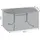 ACAMP Beo Gartentisch Abdeckung 160 x 95 cm Grau