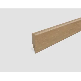 EGGER Sockelleiste L741 Kubisch für Fußboden Turin 6 cm Eiche