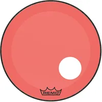 Remo Schlagzeugfell Colortone Powerstroke 3 clear ported 22" P3-1322-CT-RDOH